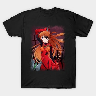 Asuka Langley Soryu - Neon Genesis evangelion T-Shirt